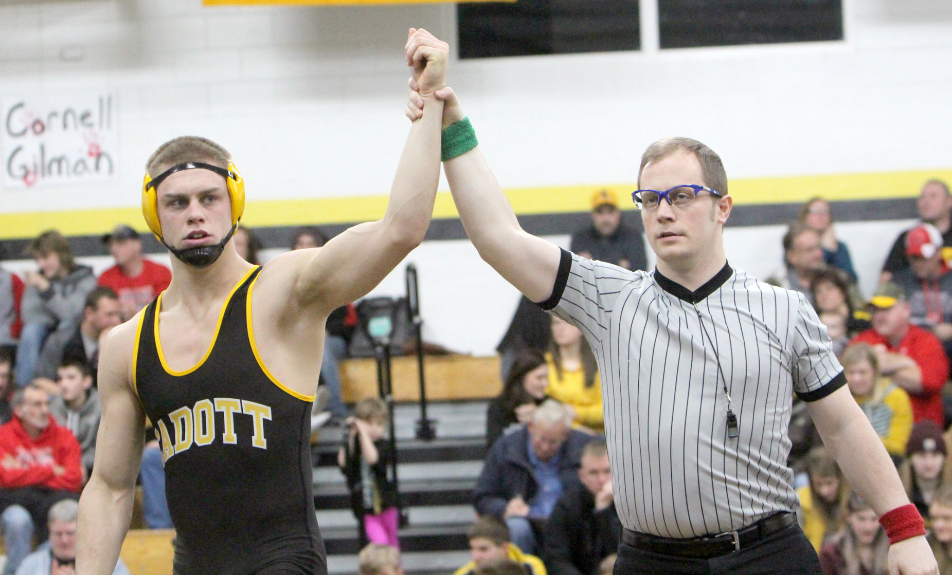 Division 3 wrestling regionals at Cadott 2-9-19